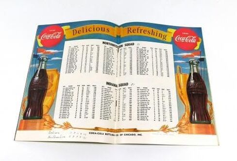 1952 برنامج Northwestern vs College College Football 10-25-52-برامج الكلية in Saudi Arabia