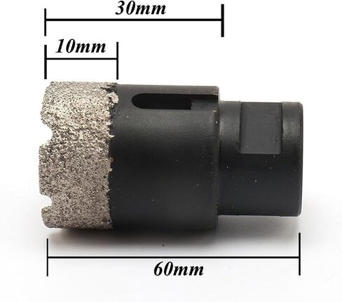 M14 Thread Drilling Core Bit Hole Saw Porcelain Tile Marble Stone Masonry Dry Vacuum Brazed Diamond Drill Bits 1Pcs(40mm) in Saudi Arabia