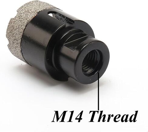 M14 Thread Drilling Core Bit Hole Saw Porcelain Tile Marble Stone Masonry Dry Vacuum Brazed Diamond Drill Bits 1Pcs(40mm) in Saudi Arabia