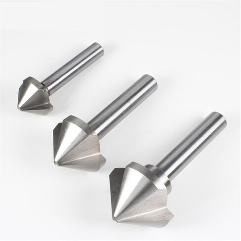 4.5-60mm HSS 3 Flute 90 درجة شامرف Cramfer Bits 1PCS (23 مم) in Saudi Arabia