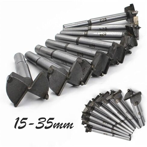 16pcs بتات الحفر الأساسية ، فتحة الخشب ، قاطع الخشب ، للأدوات الدوارة ، 15-35 ملم in Kuwait