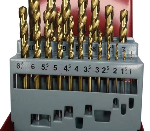 HSS M2 Coated Drill Bit 13/19/25PCS for Metal Woodworking Drilling Bits Set Power Tools Accessories(13PCS(1.5-6.5mm)) in Saudi Arabia