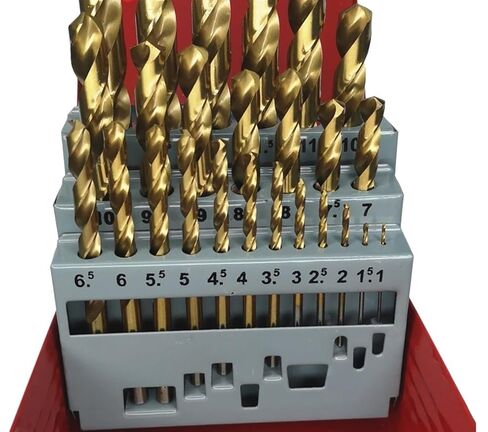 HSS M2 Coated Drill Bit 13/19/25PCS for Metal Woodworking Drilling Bits Set Power Tools Accessories(13PCS(1.5-6.5mm)) in Saudi Arabia