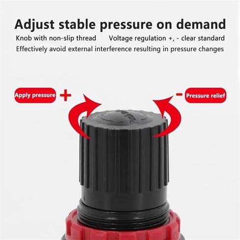 AFR-2000 Pneumatic Filter Air Treatment Unit Pressure Regulator Compressor Reducing Valve Oil Water Separation AFR2000 Gauge(AFR-2000 w PC-4MM) in Saudi Arabia
