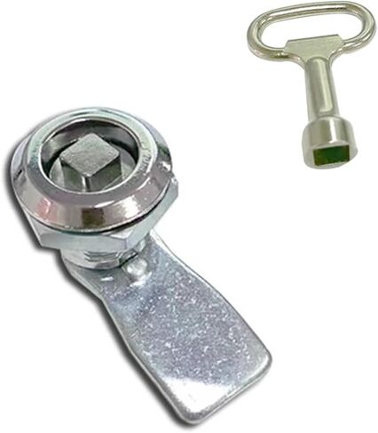 1 Set Stainless Steel MS705 Tool Lock with Rotating Tongue for Industrial Cabinet Cam Lock Electric Cabinet Locks(Plate Height 7mm-SUS) in Saudi Arabia