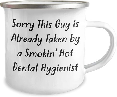 Dental Hygienist Humor Christmas Unique Gifts for Friends Funny Mugs by Smokin' Hot Hygienists, Perfect Unique Present for Dental Assistant, Funny Presents Gifts in Saudi Arabia