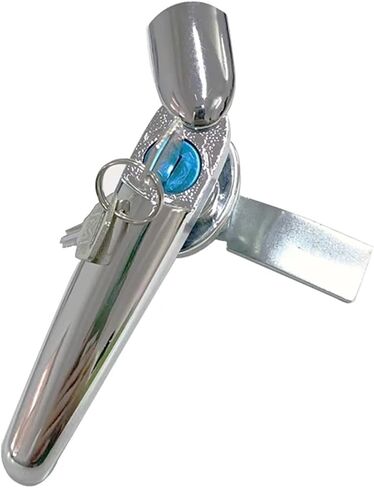 2pcs مربع توزيع سبيكة الزنك مع قفلات مجموعة الغلاف مفتاح باب الخزانات الكهربائية قفل (2pcs-Zinc-308-3) in Saudi Arabia