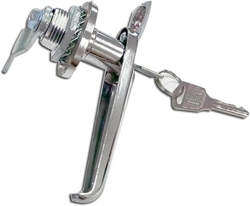 2pcs مربع توزيع سبيكة الزنك مع قفلات مجموعة الغلاف مفتاح باب الخزانات الكهربائية قفل (2pcs-Zinc-308-3) in Saudi Arabia