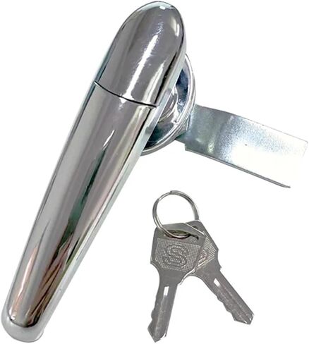 2pcs مربع توزيع سبيكة الزنك مع قفلات مجموعة الغلاف مفتاح باب الخزانات الكهربائية قفل (2pcs-Zinc-308-3) in Saudi Arabia