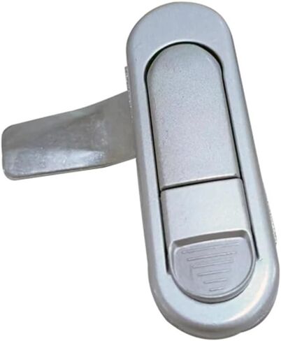2PCS Zinc Alloy AB303 Plane Button Lock Distribution Box Cabinet Door Locks Industrial Machinery and Equipment(2pcs-with Key) in Saudi Arabia