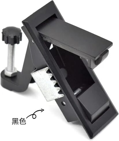 زنك سبيكة مربع زر أقفال قفل الطائرة ، ضاغط الهواء غلاية عالية الضغط (2sets-black-Zinc) in Kuwait