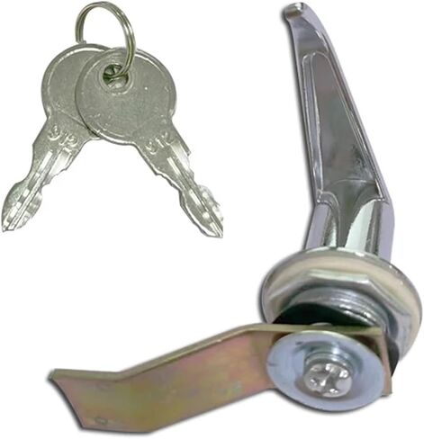 Zinc Alloy Electric Cabinet Lock Drawer Handle Lock with Key Cabinet Door Lock Handle Locks 1Pcs in Saudi Arabia