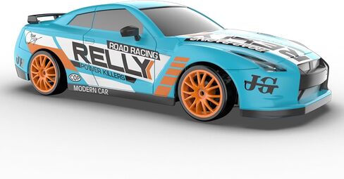 RC Drift Car Remote Control Car 2.4GHz 1:24 Scale 4WD 15KM/H High Speed Model Vehicle LED Lights Drifting Tire Racing Sport Toy Car for Adult Boys Girls Kids Gift 2Pcs Rechargeable Batterie in Saudi Arabia