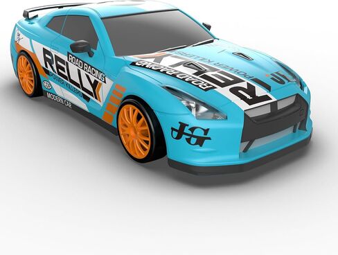 RC Drift Car Remote Control Car 2.4GHz 1:24 Scale 4WD 15KM/H High Speed Model Vehicle LED Lights Drifting Tire Racing Sport Toy Car for Adult Boys Girls Kids Gift 2Pcs Rechargeable Batterie in Saudi Arabia