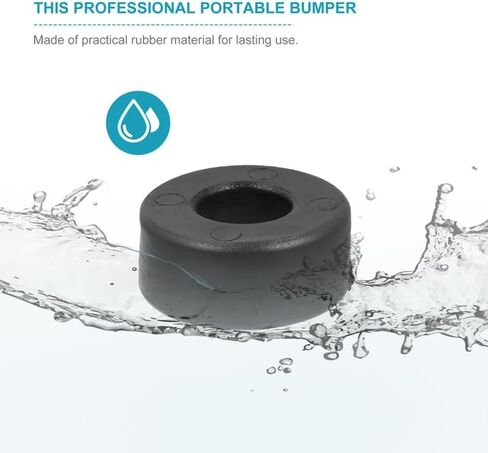 Artibetter 4pcs مصدات الأقدام المطاطية لمنصات معدات اللياقة البدنية جولة تمتص الصدمات الجوان in Kuwait
