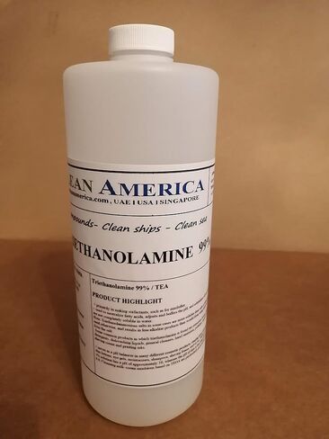 triethanolamine/Tea 99% (16 fl oz / 0.125 Gallon, HEDP Plastic Bottle) in Saudi Arabia
