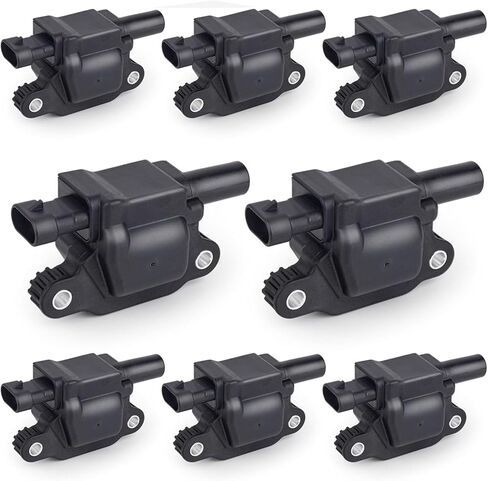مجموعة الإشعال Coil Coil Pack Plugs Kit Fit لـ 1.8 L4 2000 2001 2002 2003 2004 2005 2006 2007 2008 Toyota Corolla ، Toyota Matrix Celica ، Pontiac Vibe ، MR2 Spyder ، Chevy Prizm ، UF247 ، Pack of 4 in Kuwait