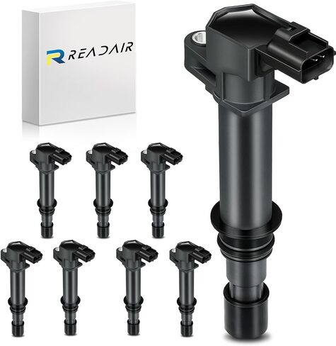 مجموعة الإشعال Coil Coil Pack Plugs Kit Fit لـ 1.8 L4 2000 2001 2002 2003 2004 2005 2006 2007 2008 Toyota Corolla ، Toyota Matrix Celica ، Pontiac Vibe ، MR2 Spyder ، Chevy Prizm ، UF247 ، Pack of 4 in Kuwait