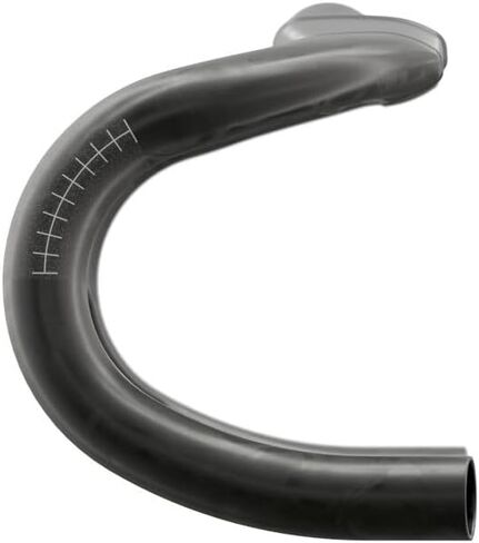 Zipp, SL 80 Race A1, Drop Handlebar, Diameter: 31.8mm, 400mm, Drop: 125mm, Reach: 80mm, Black in Saudi Arabia