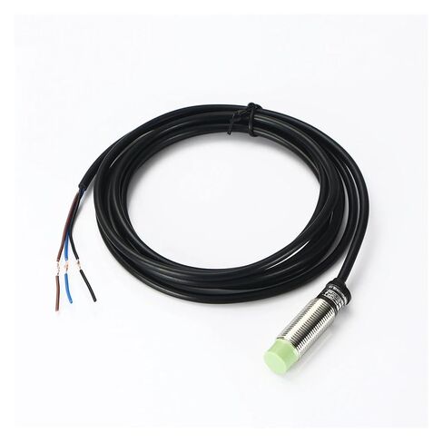 PR12 استشعار القرب الاستقرائي PR12-4DN PR12-4DP M12 نوع قصير من النوع القرب 4 مم غير التدفق 10-30V DC NPN PNP 2M (PR12-4AC) in Saudi Arabia