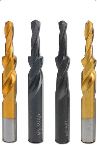 1PC HSS CONTERSINK Step STEP PRICK CATINGENT/Black Screw Undersunk Drill Bits 90/180 for Copper Aluminium M3-M12 (Titanium cated ، M10 (180 degate)) in Saudi Arabia