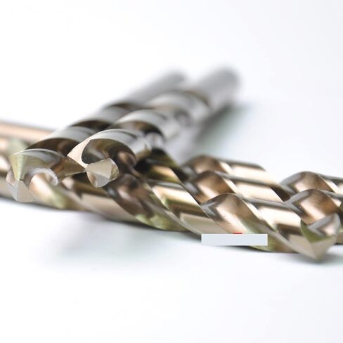 Tools M35 Cobalt Drill Bit Set,HSS-CO Drill Set 1.0-10MM for Drilling On Hardened Steel Cast Iron Stainless Steel(2mm 10pc) in Saudi Arabia
