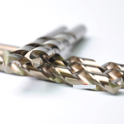 Tools M35 Cobalt Drill Bit Set,HSS-CO Drill Set 1.0-10MM for Drilling On Hardened Steel Cast Iron Stainless Steel(2mm 10pc) in Saudi Arabia