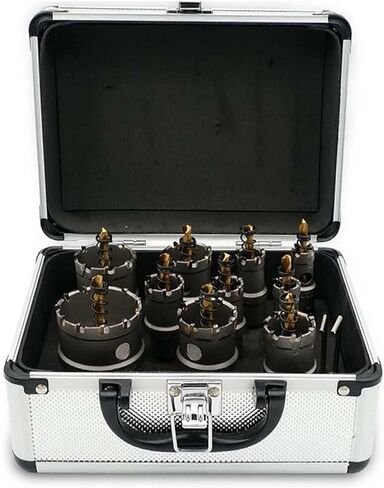 Hole Saw Drill Bit Sets Alloy Carbide Cobalt Steel Stainless Steel Plate Iron Metal(6PCS(20-40MM)) in Saudi Arabia