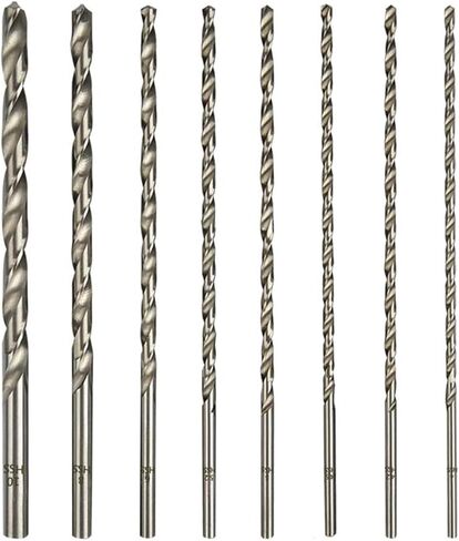 0.5mm-3.2mm بتات الحفر الطويلة من البلاستيك الحطب المعدني HSS 60/80/100/10/120 مم. in Saudi Arabia