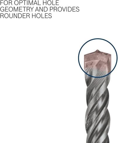 110mm Twist Electric Hammer Spiral Rotary Carbide Tip Masonry Concrete Wall Power Tool Impact Drill Bits 5/6/8mm 1Pcs(6x110mm) in Saudi Arabia