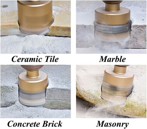 1PC 6-200mm Dry Vacuum Brazed Diamond Drilling Core Bit Ceramic Tile Hole Saw Granite Marble Drill Bits(75mm) in Saudi Arabia