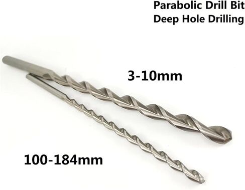 5pcs 3mm-10mm بتات الحفر الطويلة HSS M2 حفر حفرة عميقة عن طريق الحديد من سبائك الصلب الحديد الصلب (5.2x132mm 5pc) in Saudi Arabia