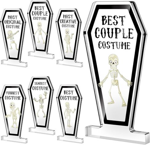 هالوين الأزياء أكريليك المسابقة جوائز أفضل زي هيكل عظمي جمجمة الجوائز لجائزة هالوين أزياء مسابقة الجائزة جوائز موكب موكب. in Kuwait