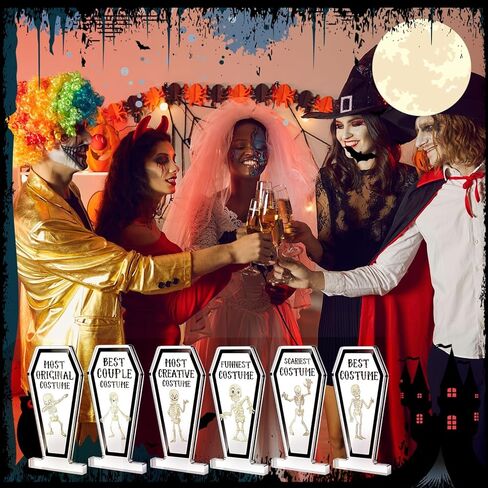 هالوين الأزياء أكريليك المسابقة جوائز أفضل زي هيكل عظمي جمجمة الجوائز لجائزة هالوين أزياء مسابقة الجائزة جوائز موكب موكب. in Kuwait