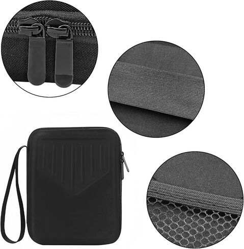 Kalimba Thumb Piano Case for 20 Keys Thickened Shockproof Waterproof Storage Bag Instrument Accessories(Black) in Saudi Arabia
