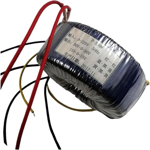 1pcs 300W Pure Copper Wire toroidal Transformer, Output Voltage: 30V-0-30V 4.7A; 15V-0-15V 0.6A in Saudi Arabia