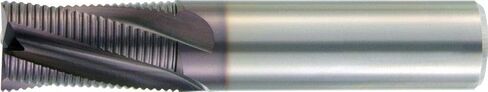 WIDIA Hanita TR4S4R13005 4S4R HP Roughing/Finishing End Mill, 0.0197" Chamfer, 0.5" Cutting Dia, Carbide, TiAlN Coating, RH Cut, Weldon Shank, 4FL in Saudi Arabia