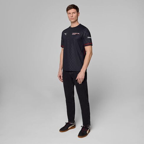 PUMA Porsche Motorsport Men's Team Tshirt - Black in Saudi Arabia