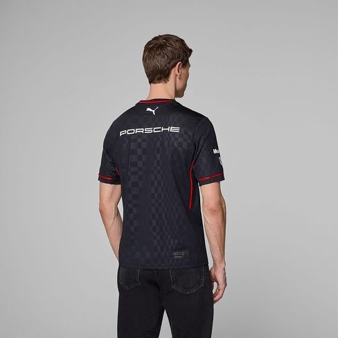 PUMA Porsche Motorsport Men's Team Tshirt - Black in Saudi Arabia