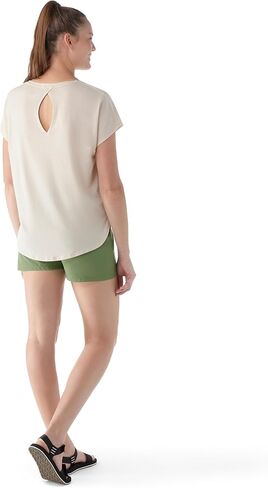 Smartwool Short Sleeve Swing Top Almond XL in Saudi Arabia