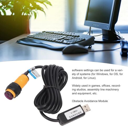 مستشعر التبديل الكهروضوئي USB الأشعة تحت الحمراء للأشعة تحت الحمراء للألعاب والمكتب والمعدات الميكانيكية in Kuwait