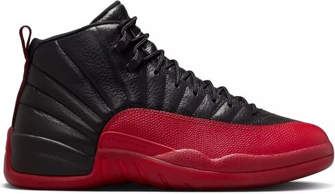 Nike Air Jordan 12 XII Retro 'Flu Game' Black/Varsity Red Men Lifestyle Systrele Sneakers Shoes CT8013-002 in Saudi Arabia
