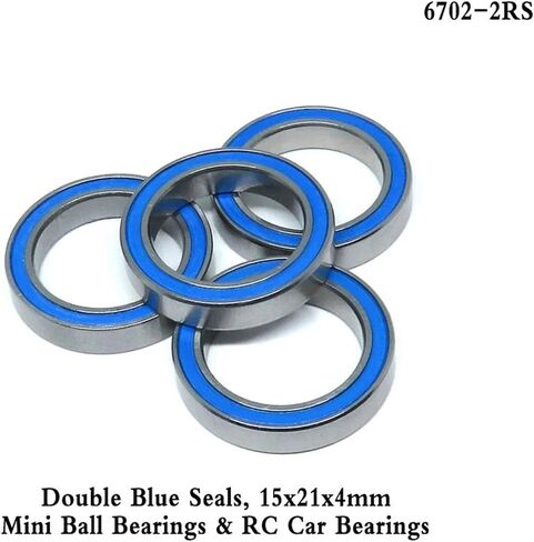 1pcs 6701 2RS 12x18x4 ABEC3 Thin Wall Bearing 12 18 4 6701RS 12 * 18 * 4 Power Tool Bearings 6700 61701 6702 2RS Blue Seal Bearing(MR63-2RS 3x6x2.5mm) in Saudi Arabia