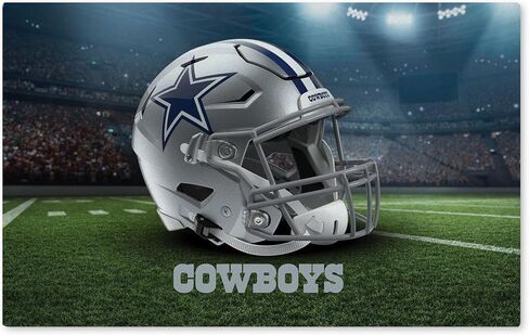 شمال غرب شركة NFL Dallas Cowboys سجادة قابلة للغسل ، 20 "× 32" ، والمناظر الطبيعية ، وألوان الفريق in Saudi Arabia