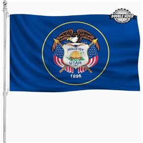 Michigan State Flag 3x5 Outdoor Double Sided University of Michigan State Spartans Flag MSU Banner Heavy Duty 3 Ply Polyester Material with 2 Metal Grommets, 4 Rows of Stitching in Saudi Arabia