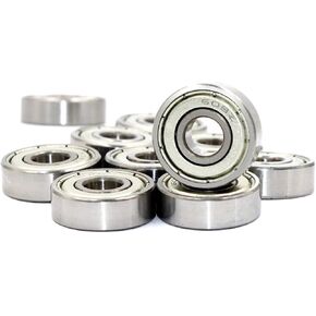 10pcs تحمل 603 604 605 606 607 608 609 623 624 625 626 627 628zz 2RS محمل كرة أخدود عميق (608 2RS 8x22x7mm) in Kuwait