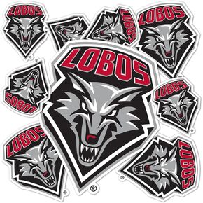 Desert Cactus University of New Mexico Sticker Lobos Unm Lobos Vinyl Scal in Kuwait