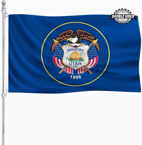 Michigan State Flag 3x5 في الهواء الطلق من الجوانب المزدوجة بجامعة ميشيغان STATE SPARTANS FLAG MSU BANNER HUSHED DISTRY 3 PLY POLYESTER مع 2 Gromsets ، 4 صفوف من الغرز in Saudi Arabia