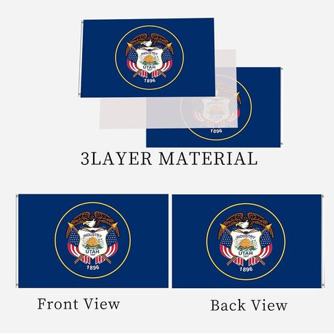 Michigan State Flag 3x5 في الهواء الطلق من الجوانب المزدوجة بجامعة ميشيغان STATE SPARTANS FLAG MSU BANNER HUSHED DISTRY 3 PLY POLYESTER مع 2 Gromsets ، 4 صفوف من الغرز in Saudi Arabia