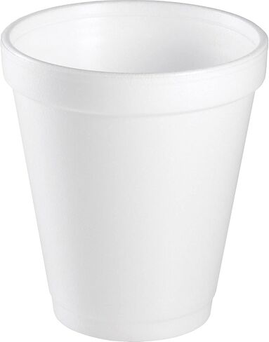 Dart® Insulated Foam Drinking Cups, White, 8 Oz, Box Of 1,000 Cups in Saudi Arabia